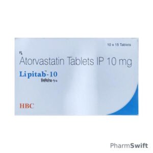 LIPITAB 10 Tablet 15's