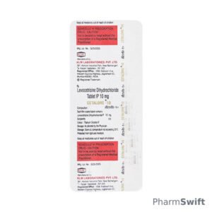 CETALORE 10mg Tablet 10's