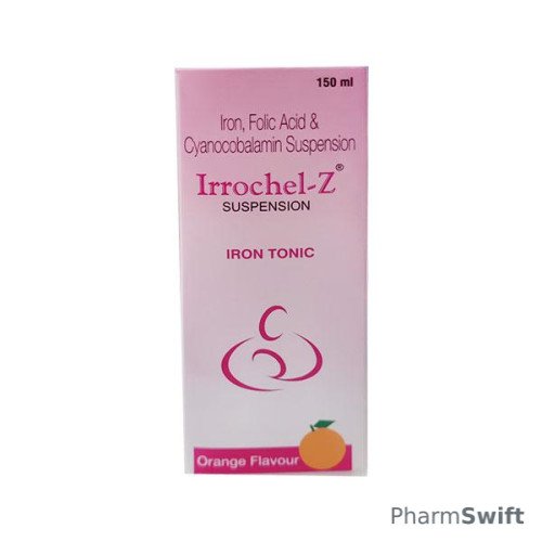 IRROCHEL Z ORANGE FLAVOUR Suspension 150ml