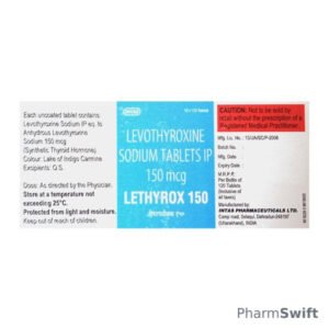 LETHYROX 150 Tablet 120's