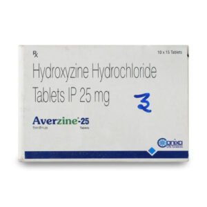 AVERZINE 25mg Tablet 15's