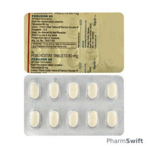 Febuxor 80mg Tablet 10'S