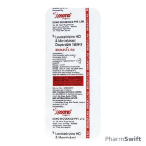 BROKAST L KID Dispersible Tablet 10's