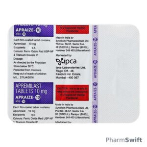 Apraize 10Mg Tablet 4's