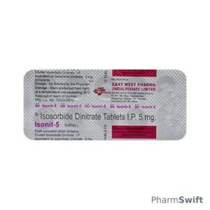 Isonit 5mg Tablet 10'S