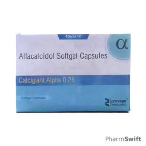 CALCIGIANT ALPHA 0.25 Softgel Capsule 10's