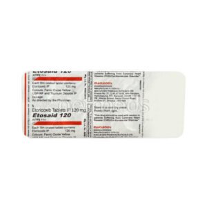 Etosaid 120mg Tablet 10'S