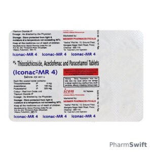 Iconac MR 4mg Tablet 10'S