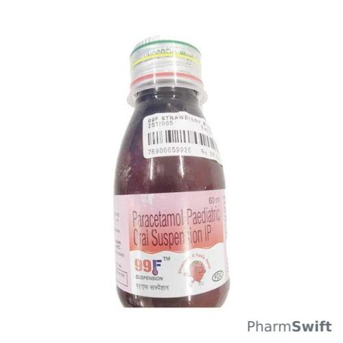 99F STRAWBERRY & VANILLA FLAVOUR 250 Oral Suspension 60ml