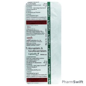 LIPISAFE F 10mg Tablet 10's