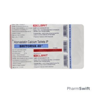 BRITORVA 40mg Tablet 15's