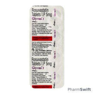 Glyvas 5mg Tablet 10'S