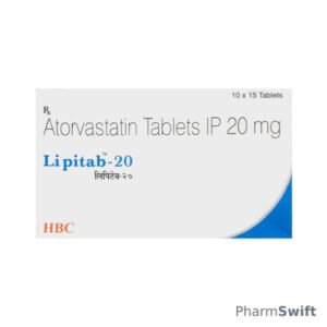 LIPITAB 20 Tablet 15's