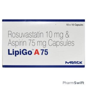 Lipigo A 10/75mg Capsule 10'S