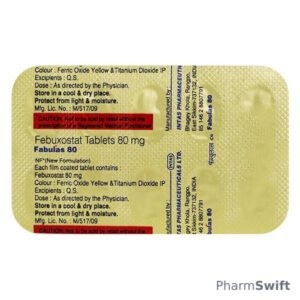 Fabulas 80mg Tablet 10'S