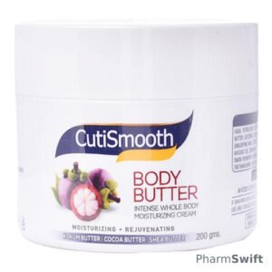 CUTISMOOTH Body Butter Intense Whole Body Moisturizing Cream 200gm