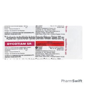 DYCOTIAM SR 300 Tablet 10's