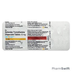 Ketof Dt 10Mg Tablet 10's
