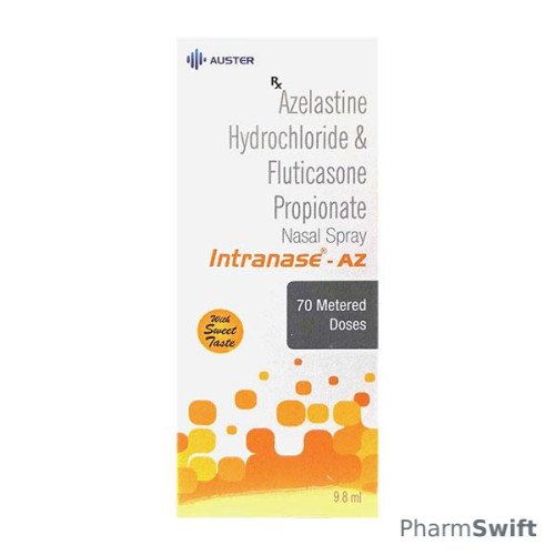 INTRANASE AZ WITH SWEET TASTE 70md Nasal Spray 9.8ml