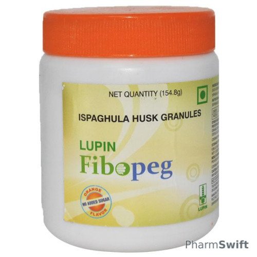 FIBOPEG ORANGE FLAVOUR NO ADDED SUGAR Granules 154.8gm