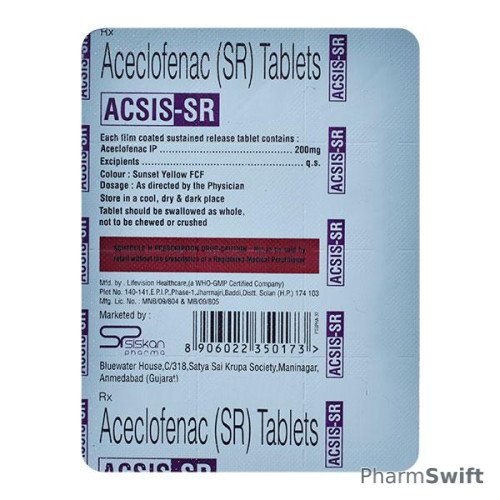 ACSIS SR Tablet 10's