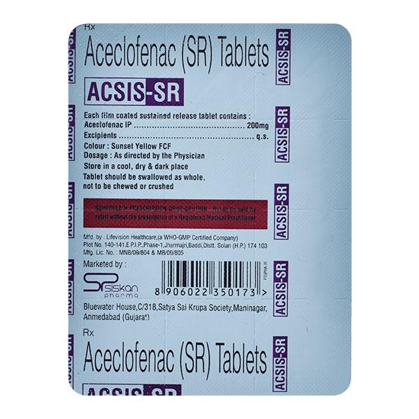 ACSIS SR Tablet 10's
