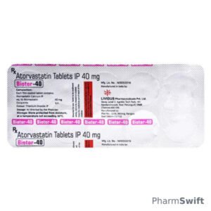 BIOTOR 40mg Tablet 10's