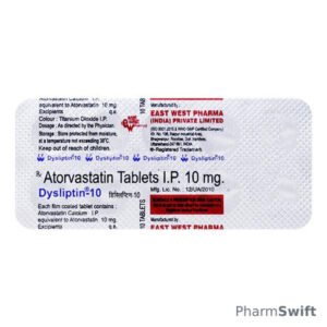 Dysliptin 10mg Tablet 10'S