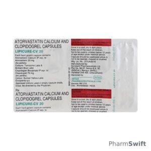 Lipicure CV 20/75mg Capsule 10'S