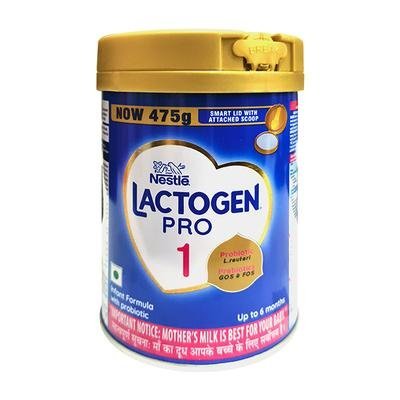 Nestle Lactogen Pro 1 (Upto 6 Months) Powder (Tin) 475 g