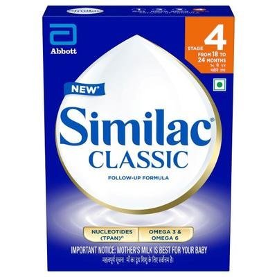 Similac Classic Follow-Up Formula Stage 4 Powder (18 to 24 months) Refill Pack 400 g