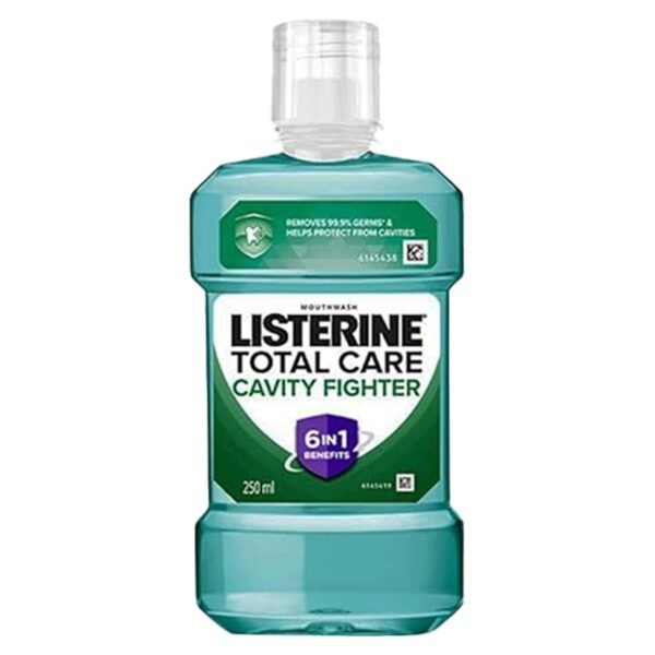 Listerine Total Care Cavity Fighter Mouthwash, 250 ml