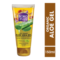 Boro Plus Body Gel - Aloe Vera with Haldi, Chandan & Kesar 150 ml