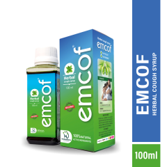 Emcof Herbal Cough Syrup 100 ml