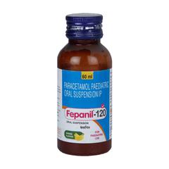 Fepanil Banana Flavour 120 Oral Suspension 60ml