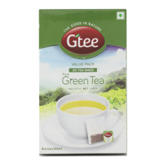 GTEE Green Tea Bags - Value Pack 20's