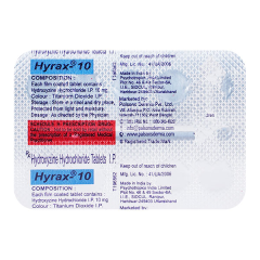 Hyrax 10mg Tablet 10'S