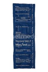 Macfast 650mg Tablet 10'S