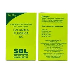 SBL Calcarea Fluorica 6X Tablet 25 gm
