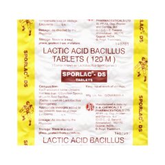 SPORLAC DS Tablet 25's