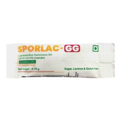 SPORLAC GG SUGAR,LACTOSE & GLUTEN FREE Granules 0.75g