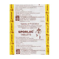 Sporlac Tablet 20'S