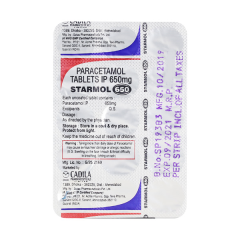 STARMOL 650 Tablet 15's