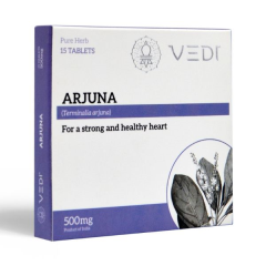 VEDI Arjuna 500 mg Tablet 15's