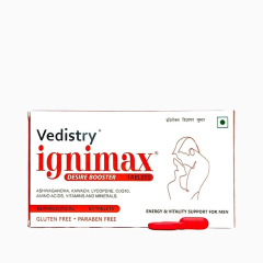 Vedistry Ignimax Desire Booster Tablet 60's