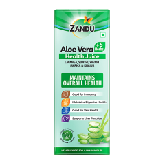 Zandu Aloe Vera + 5 Herbs Health Juice 1 litre