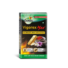 Zandu Vigorex Max Daily Energizer Capsule 20's