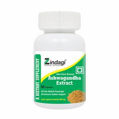 Zindagi Ashwagandha Extract Capsule 60's