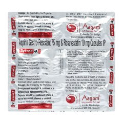 ZYROSE A 10/75 Capsule 15's