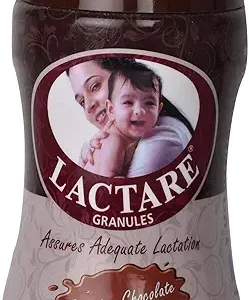 Lactare Granules Premium Chocolate Flavour Lactation Enhancer, 250 gm Jar